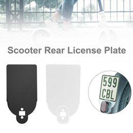 Electric Scooter Licence Plate Plastic Number Plate Holder Warning Sign For Xiaomi M365 Or Pro Electric Scooter Accessories