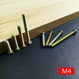 M4 Zinc Alloy Screws Handle Screws Cross Phillips Furniture Fastener Bolt Hardware M4x25mm/30mm/35mm/40mm/45mm Length