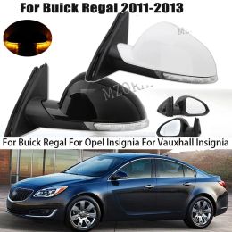 For Vauxhall Insignia Side Mirror Assembly Heated Electric Door Wing Foldable Rearview Mirror For Opel Insignia For Buick Regal