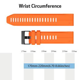 Hot Smart Watch Straps For Garmin Fenix 7 6 7X 6X 5X Plus 5 3 3HR Forerunner 935 955 Quick Release Strap Silicone Bracelet Band