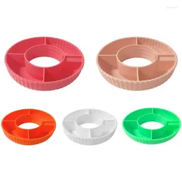 Plates Snack Tray For Cup Large Capacity Silicone Bowl French Fries Entertaining Holder Dishwasher Storage Dish Kitchen