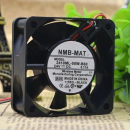 Cooling Original 2410ML05WB60 DC 24V 0.17A 6CM 6025 inverter cooling fan