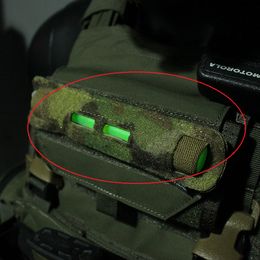 New fluorescent stick magic patch bag tactical vest chest hanging grid accessories