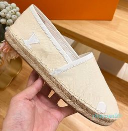 2024 Fisherman designer for women flats shoes luxury fashion brand shoes size 35-41 model