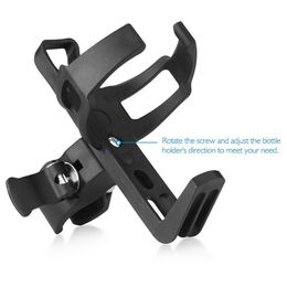 Bike Cup Holder Handlebar Cycling Cage Bicycle Frame Mount Storage Removable Organiser Clamp Water Bottle Rack