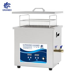 Granbo 400W 20Liter Ultrasonic Cleaner 28KHz 110V /220V 500W Heating Power Adjustable Lab Industrial Parts Oil Wash Machine