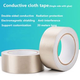 Conductive Tape Shielding Tape Double-Sided Conductive EMI Anti-Interference Electromagnetic Wave 20M/50M