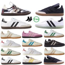 With Box Designer shoes Vegan OG Men Casual Shoes Trainers Cloud White Core Black Bonners Collegiate Green Gum Outdoor Mens Womens Trainer Flat Sport Sneakers Tennis