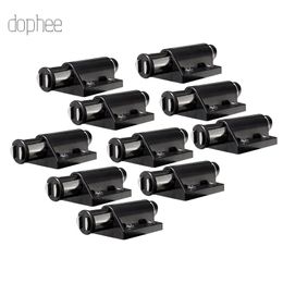 dophee 10pcs Cabinet Stopper Magnetic Push to Open Touch Catch Stop Quiet Damper Buffer Kitchen Cupboard Door Magnet