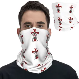 Scarves Knight Templar Sword Shield Bandana Neck Gaiter Printed Face Scarf Multifunctional Headband Cycling Men Women Adult All Season