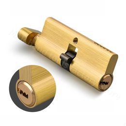 70 Lock Cylinders Zinc Copper Core Household Indoor Bedroom Door Universal Lock Core Wooden Door Lock Core Lock Tongue