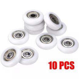 8/10Pcs Shower cabin rollers Replacement Runner Wheels 19/23/25mm Wheel Diameter 5/6mm Hole For shower cabin Enclosures Steam