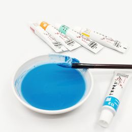 12/24 Colour Chinese Painting Pigment Set 12ml Aluminium Tube Beginner Calligraphy Ink Brush Painting Pigment Student Art Supplies