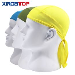 NEW Pirate Helmet Liner Cap Breathable Quick Drying Sport Beanie Men Women Running bandana ciclismo Headscarf Hat Hood Headband