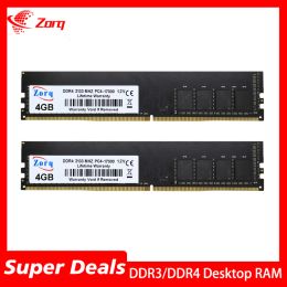 RAMs DDR4 DDR3L Desktop Memory 4GB 8GB 16GB PC42400MHz 2666MHz DIMM Desktop PC4 PC3L RAM DDR3 DDR4 Memory 4GB RAM PC4 Desktop Ram