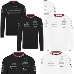 F1 2024 Team Long Sleeve Driver T-shirt Formula 1 New Season Racing Fans T-shirt Casual Jersey Tops Summer Mens Clothing T-shirt