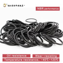 Nitrile Rubber O-Ring 20PCS/lot Black NBR Sealing CS2.4mm OD31/32/33/34/35/36/37/38/39/40mm O-Ring Seal Gasket Ring