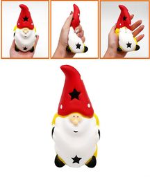 Christmas Squishy Squeeze Healing kids toys Kawaii Toy Santa Claus Stress Reliever Pressure Relieving Toys Slow Rising christmas g8983636