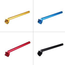 Fixed Gear Bike Seatpost 27.2*350mm Aluminium Alloy MTB Seat Tube Horizontal Seatpost Outdoor Sports Cycling Seatpost