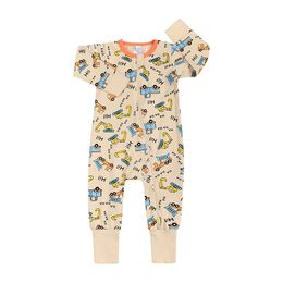 Newborn Baby Boy Clothes Infant Romper Long Sleeve Rabbit Print Cute Baby Girl Rompers Jumpsuit Pajamas Baby Clothing Body suit