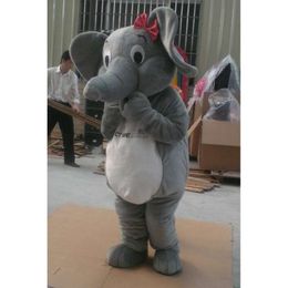 Mascot Costumes Mascot Costumes Foam Elephant Cartoon Plush Christmas Fancy Dress Halloween Mascot Costume YTHB