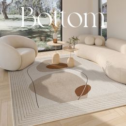 Modern Minimalist Living Room Carpet High Quality Large Area Carpets Bedroom Bedside Rugs Lounge Rug Non-slip Home Floor Mat