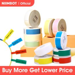 Printers Niimbot B18 PET Label Paper Waterproof AntiOil Tag 810 Years Life Printing Sticker For Thermal Portable Label Printer Maker