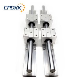 2pcs SBR16 1000mm Linear Guides Linear Shaft Rail Support + 4pcs SBR16UU Linear Bearing Blocks