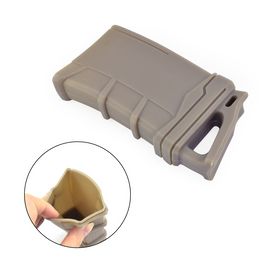 Tactical Magazine Rubber Sleeve Pouch Quick Release Fast Mag Holster Hunting Paintball CS Accessories Gun Mag Holster