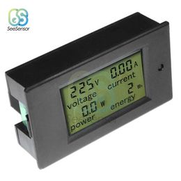 Multimeter Ammeter Voltmeter Wattmeter AC 80-260V 0-100A LCD Digital Display Current Voltage Power Energy Metre