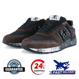Premaitas Running Shoes Designer Italy Mick Lander Django Sheepskin Genuine Leather Mens Traingers Sports Sneakers Walking Jogging Trainers Shoe for Men Women 176