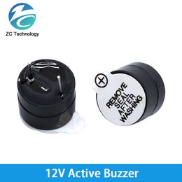 10pcs 3V 5V 12V Active Buzzer Magnetic Long Continous Beep Tone 12*9.5mm New And Original For Arduino Mini Plug Speaker