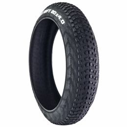 CST 20/24/26x4.0 Electric Snowmobile Beach Bicycle Tyre Outdoor Biking MTB Bicycle Front Wheel Anti-Slip Fat Tyre Bicycle Parts