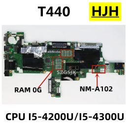 Motherboard FOR Lenovo Thinkpad T440 Laptop Motherboard VIVL0, NMA102 ,CPU I54200U /I54300U FRU 04X5010 04X5012, 04X5013, 04X5015