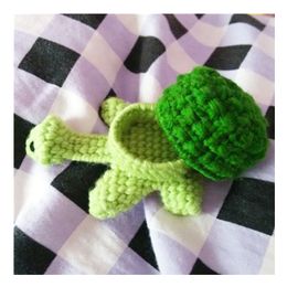 Little Turtle Jewelry Ring Box embroidery kit DIY handmade craft set Crocheting knitting needlework supplies