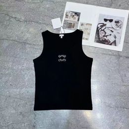 Tasarımcı Kadın Yelek Camis Knits gömlekleri kolsuz kadın tees gömlek moda tankları kadın ince yelek yumuşak ipek tişörtler kısa üstler asya boyutu s-l