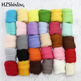 DIY 5 g 42 Color Needle Felting Kit Wool Felting Tools Handmade Felt Needle Set 7pcs Pack Felting Fabric Materials Accessories