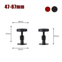 Headboard Bed Frame Stopper Sofa Cabinet Fixing Furniture Holder Threaded Tools 28mm-110mm Adjustable Anti-Shake
