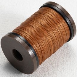 High Quality Leather Sewing Waxed Thread Round Rope for Craft DIY Weave Bracelet and Needlework Sew Polyester 0.4-0.5-0.6mm