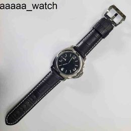 Panerass Watch Fashion High Quality Luxury Staal Marina Men Manual Winding 44mm Sports Straight Mineral Glass Lighting Hands M3 Lc2d