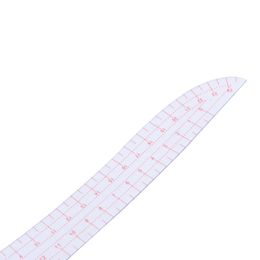 Sewing Ruler Comma Shaped French Curve Plastic Tailor Drawing Craft Tool DIY C6UE