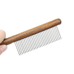 Pet Supplies Manufacturers Comb Combs FRor Cats And Dogs Supplies Solid Wood Combs For Pet Cleaning And Grooming To Flea Combs