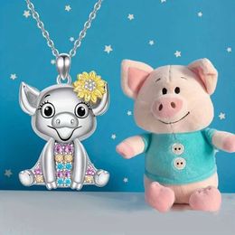 New Fashion Cute Elephant Pendant Necklace for Children - Chinese Style