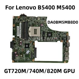 Motherboard For Lenovo B5400 M5400 Laptop Motherboard With HM86 Chipest GT720M/740M/820M GPU DA0BM5MB8D0 Mainboard 100% Fully Tested