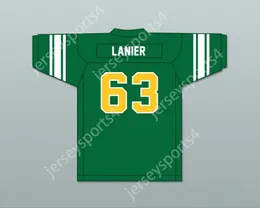 CUSTOM ANY Name Number Mens Youth Willie Lanier 63 Maggie L. Walker Governor's School Dragons Football Jersey 2 Top Stitched S-6XL