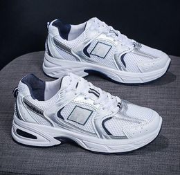 New classic 530s designer shoes 580 White Silver Beige Angora Ivory Black Cream Grey Munsell Stone Pink mens M530 casual sneakers womens MR530 outdoor sports