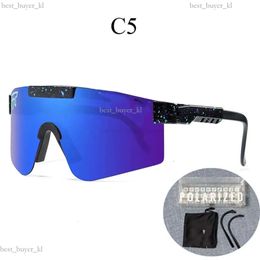Cycling Sun Glasses Original Pits Vipers Sport Google Tr90 Polarised Sunglasses for Men/women Outdoor Windproof Eyewear 100% Uv 400 Mirrored Lens 229
