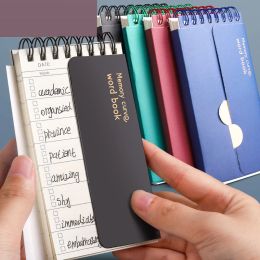 Notebooks Portable 4pcs/lot English Words Book Vocabulary Notebook Mini Words Book Memo Pad For School Students Use Pocket Stationery