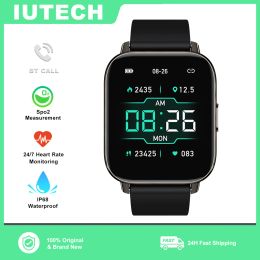 Watches IUTECH P32 Smart Watch For Women Full Touch Bluetooth Waterproof Sport Fitness Health Smartwatch Lady Gift Watch