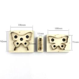 New Die Cut Steel Punch Cutter butterfly Cutting Mold Wood Dies for Leather Crafts